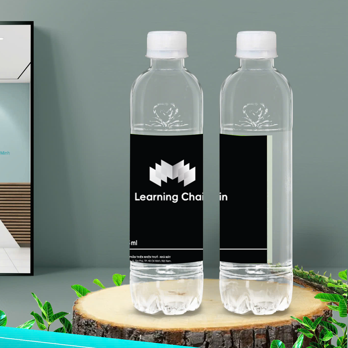 Gia công nước đóng chai 333ml  Mẫu 03